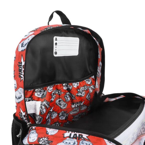 NWOT Pixar Kids' 14.4L Single Backpack - Cars Lightning McQueen - Picture 3 of 5